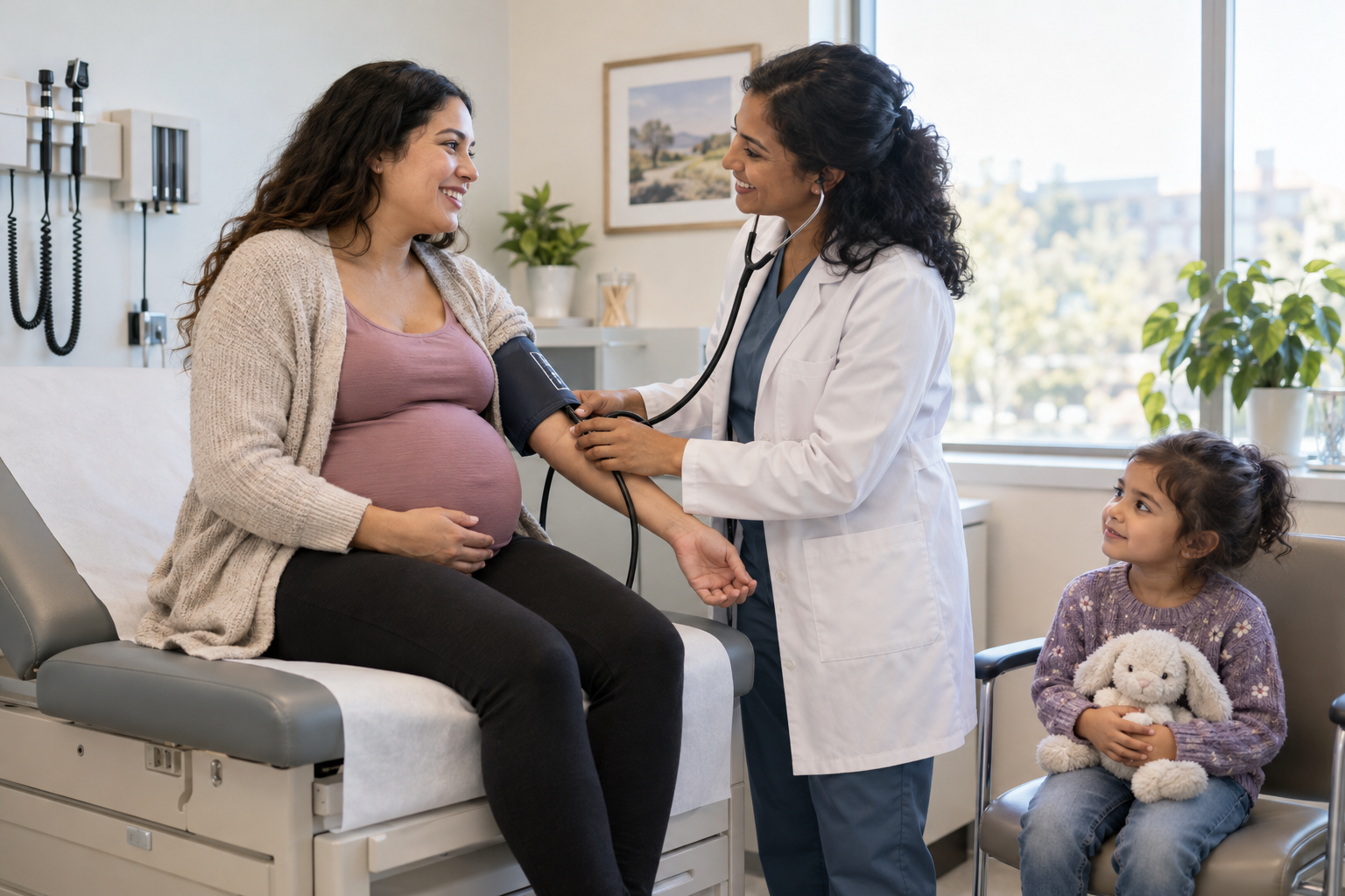 Opposed vs unopposed family medicine residency: a family physician during a warm prenatal visit